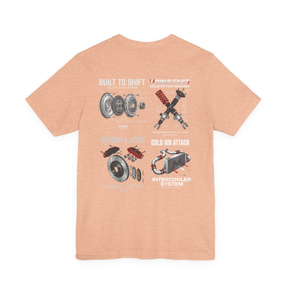 MPM Mechanic Parts Graphic T-Shirt