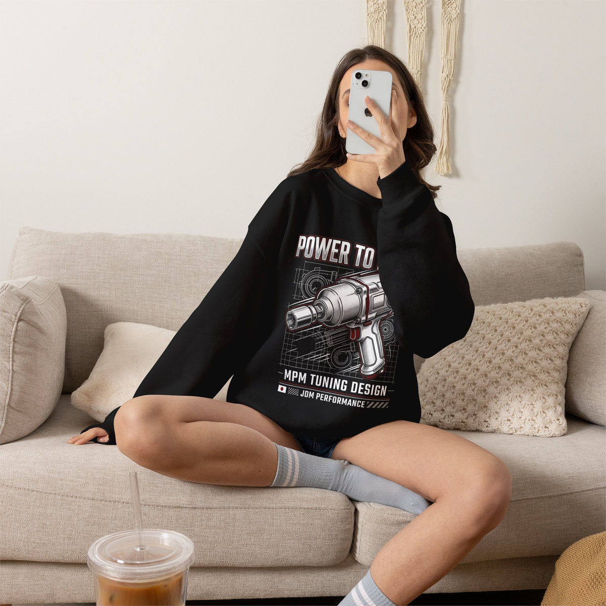 MPM Power Drill Crewneck Sweatshirt
