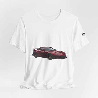 Sports Car Graphic Tee — Red Racing Coupe T-Shirt