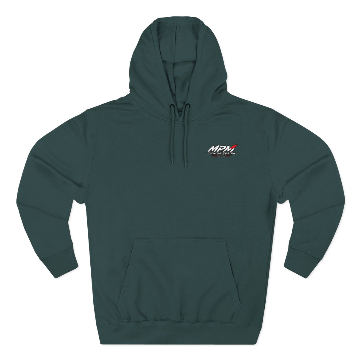 Exhaust System Diagram Hoodie — Full Titanium Car Parts Fleece | MPM Tuning Design