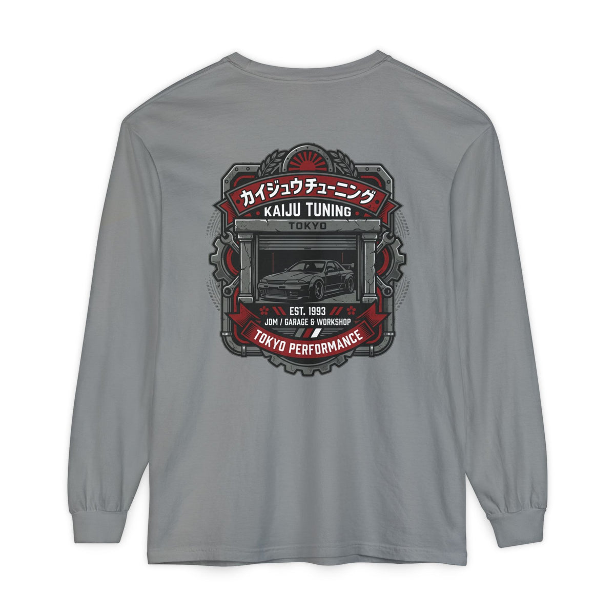 Kaiju Tuning Long Sleeve Tee — Tokyo Performance JDM Shirt | MPM Tuning Design