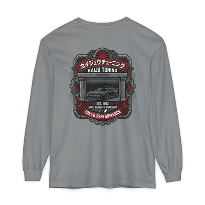 Kaiju Tuning Long Sleeve Tee — Tokyo Performance JDM Shirt | MPM Tuning Design