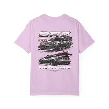 Subaru BRZ Twin Turbo Racing T-Shirt — JDM Drift Car Graphic Tee | MPM Tuning Design