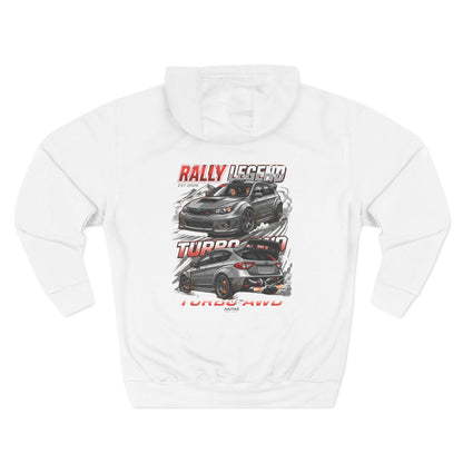 Rally Turbo Hoodie — Racing Car Graphic Fleece Pullover | MPM Tuning Design