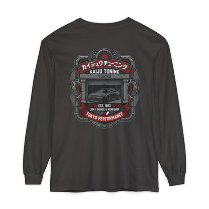 Kaiju Tuning Long Sleeve Tee — Tokyo Performance JDM Shirt | MPM Tuning Design