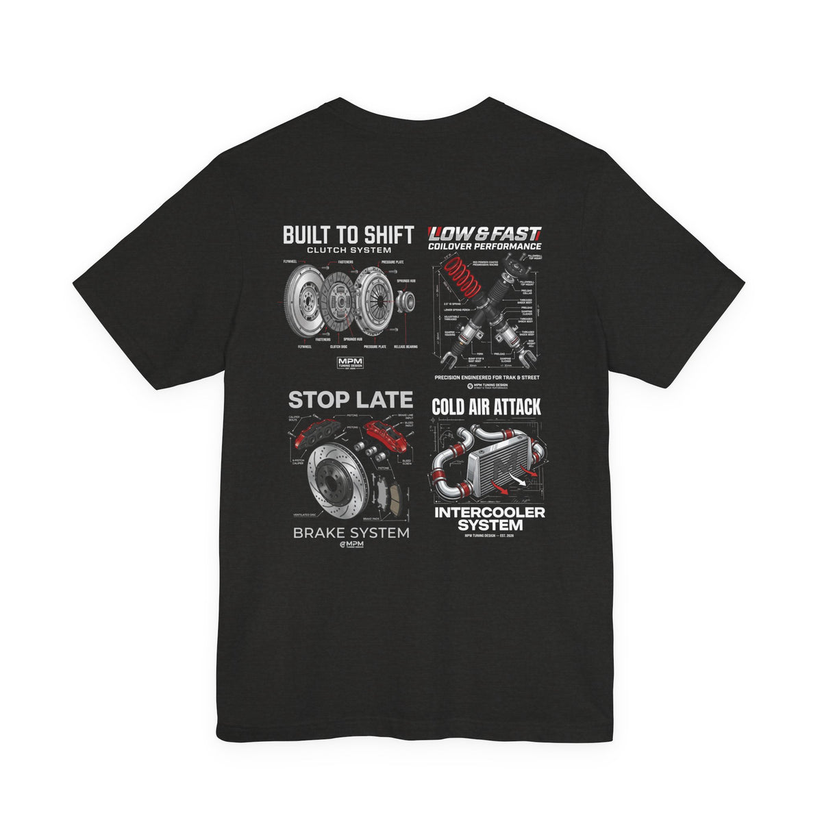 MPM Mechanic Parts Graphic T-Shirt