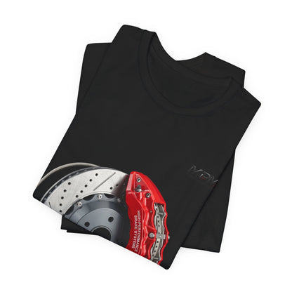 Brake Caliper Graphic Tee — Motorsport Disc Brake T-Shirt | MPM Tuning Design