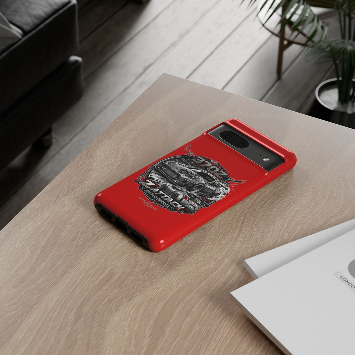 Nissan 370Z Z Attack Racing Phone Case — JDM Performance Sports Car Design | MPM Tuning Design