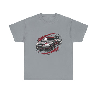 Car Graphic T-Shirt — Sporty Muscle Car JDM Illustration Tee | MPM Tuning Design