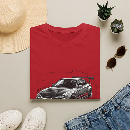 Car Drift T-Shirt — Black Sports Coupe Illustration Tee | MPM Tuning Design