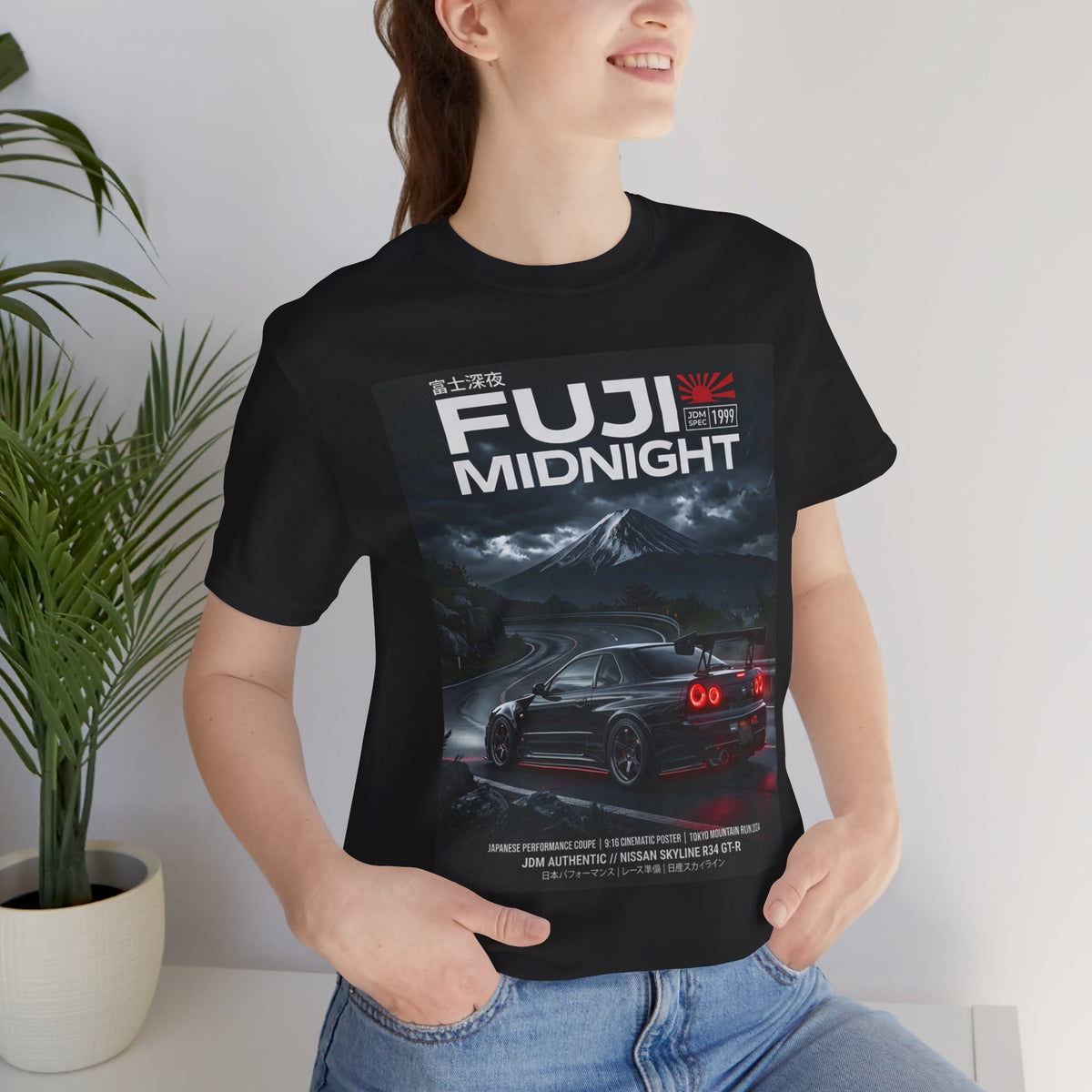 Fuji Midnight Night Racing Graphic T-Shirt – MPM Tuning Design
