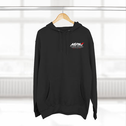 Rally Turbo Hoodie — Racing Car Graphic Fleece Pullover | MPM Tuning Design