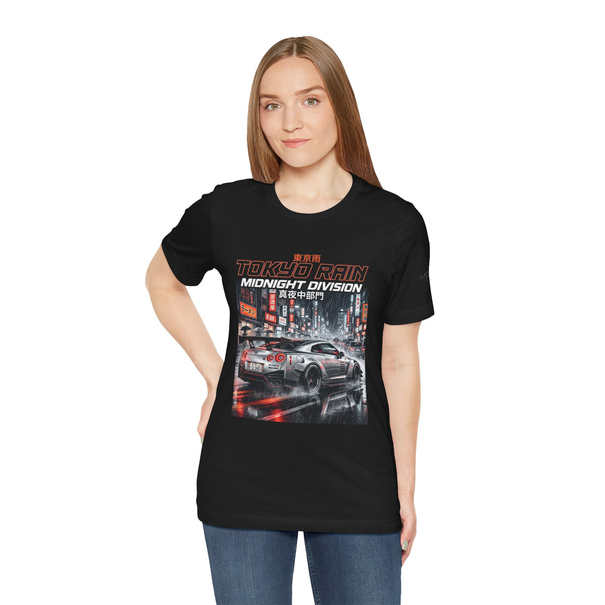 Tokyo Rain Car Graphic Tee
