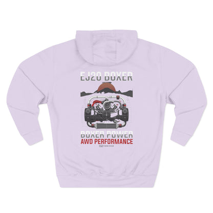Rugged AWD Performance Hoodie — Off-Road Engine Graphic Fleece | MPM Tuning Design