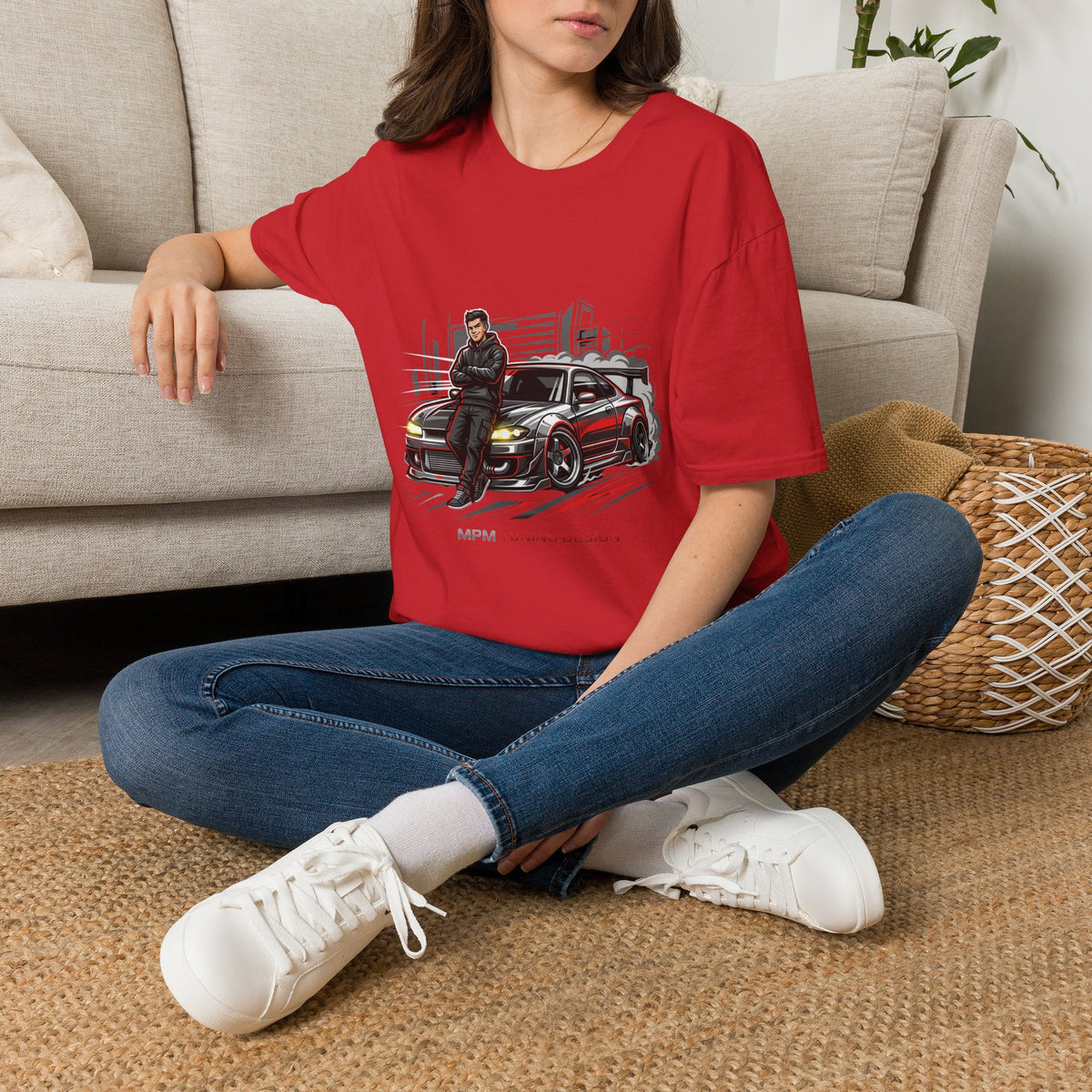 Car T-Shirt — Street Racing Crew Tee with Tuning Design Graphic | MPM Tuning Design