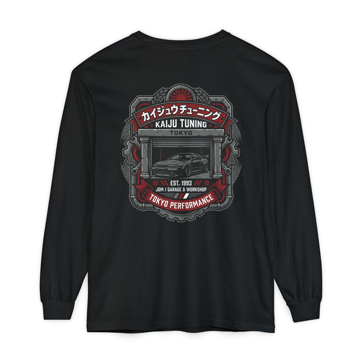 Kaiju Tuning Long Sleeve Tee — Tokyo Performance JDM Shirt | MPM Tuning Design