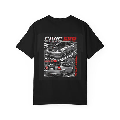 Honda Civic EK9 VTEC Legend T-Shirt — JDM Performance Racing Tee | MPM Tuning Design