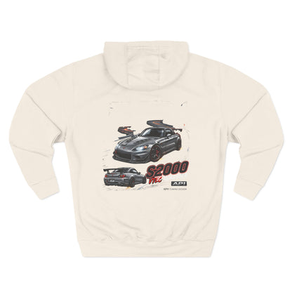 Honda S2000 Racing Hoodie — JDM Sports Car Graphic Fleece | MPM Tuning Design