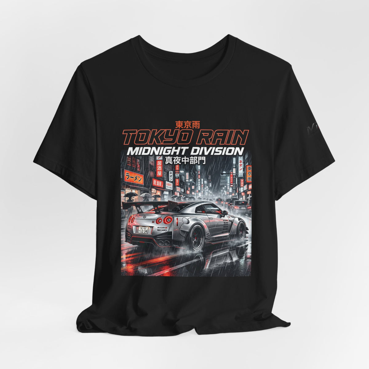 Tokyo Rain Car Graphic Tee