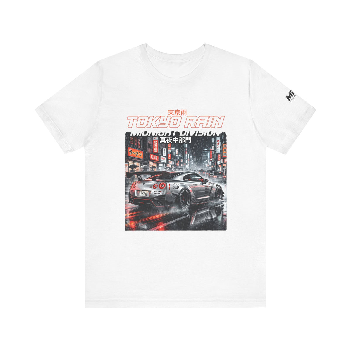 Tokyo Rain Car Graphic Tee