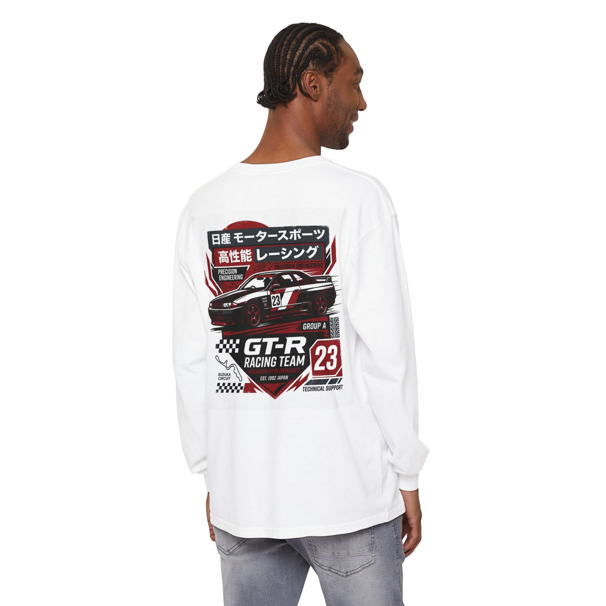 Racing GT-R Long Sleeve Tee — JDM Motorsport Graphic | MPM Tuning Design