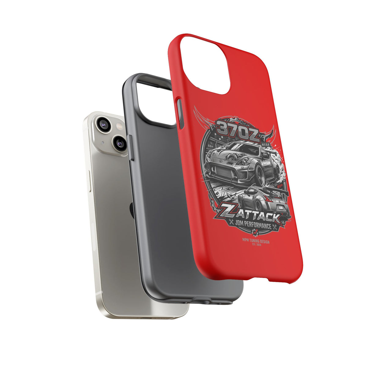 Nissan 370Z Z Attack Racing Phone Case — JDM Performance Sports Car Design | MPM Tuning Design