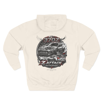 Nissan 370Z Z Attack Racing Hoodie — JDM Graphic Fleece Pullover | MPM Tuning Design