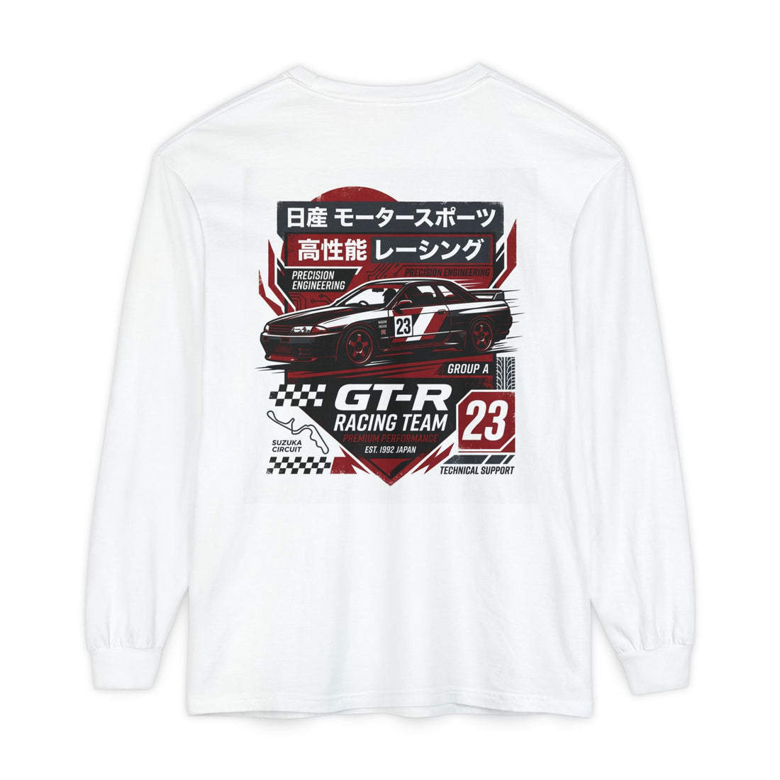 Racing GT-R Long Sleeve Tee — JDM Motorsport Graphic | MPM Tuning Design