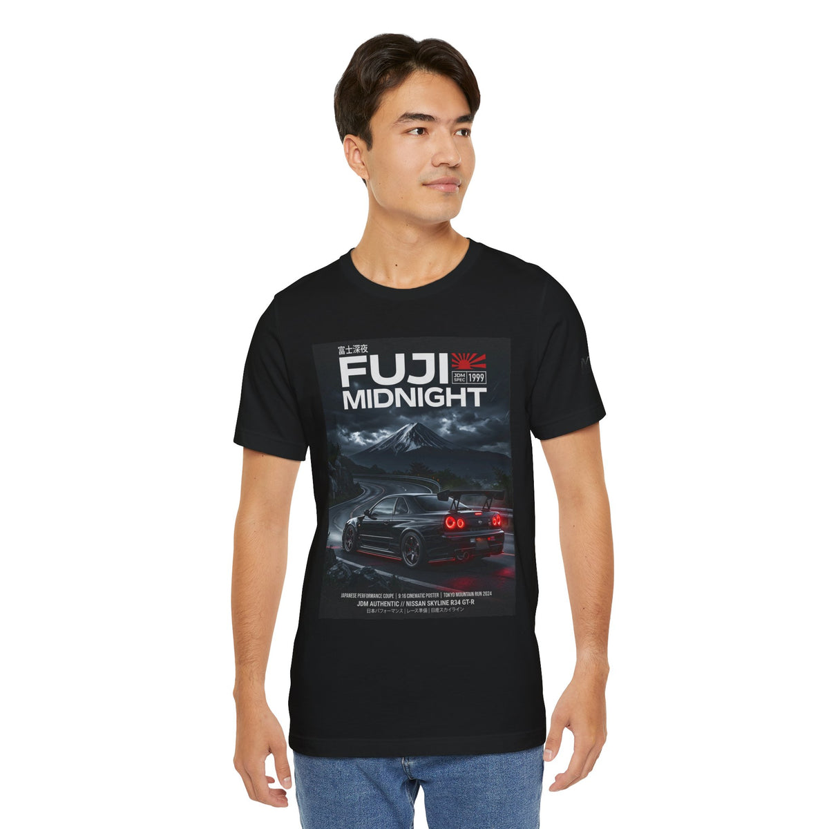 Fuji Midnight Night Racing Graphic T-Shirt – MPM Tuning Design