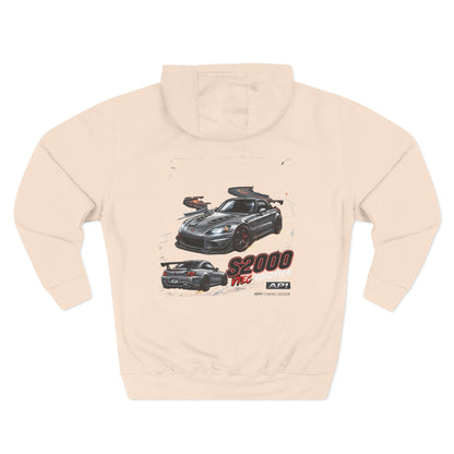 Honda S2000 Racing Hoodie — JDM Sports Car Graphic Fleece | MPM Tuning Design