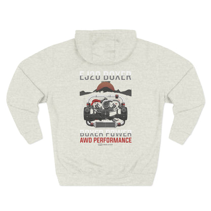 Rugged AWD Performance Hoodie — Off-Road Engine Graphic Fleece | MPM Tuning Design