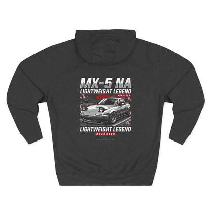 Mazda Miata Racing Hoodie — Retro Sports Car Graphic Fleece | MPM Tuning Design