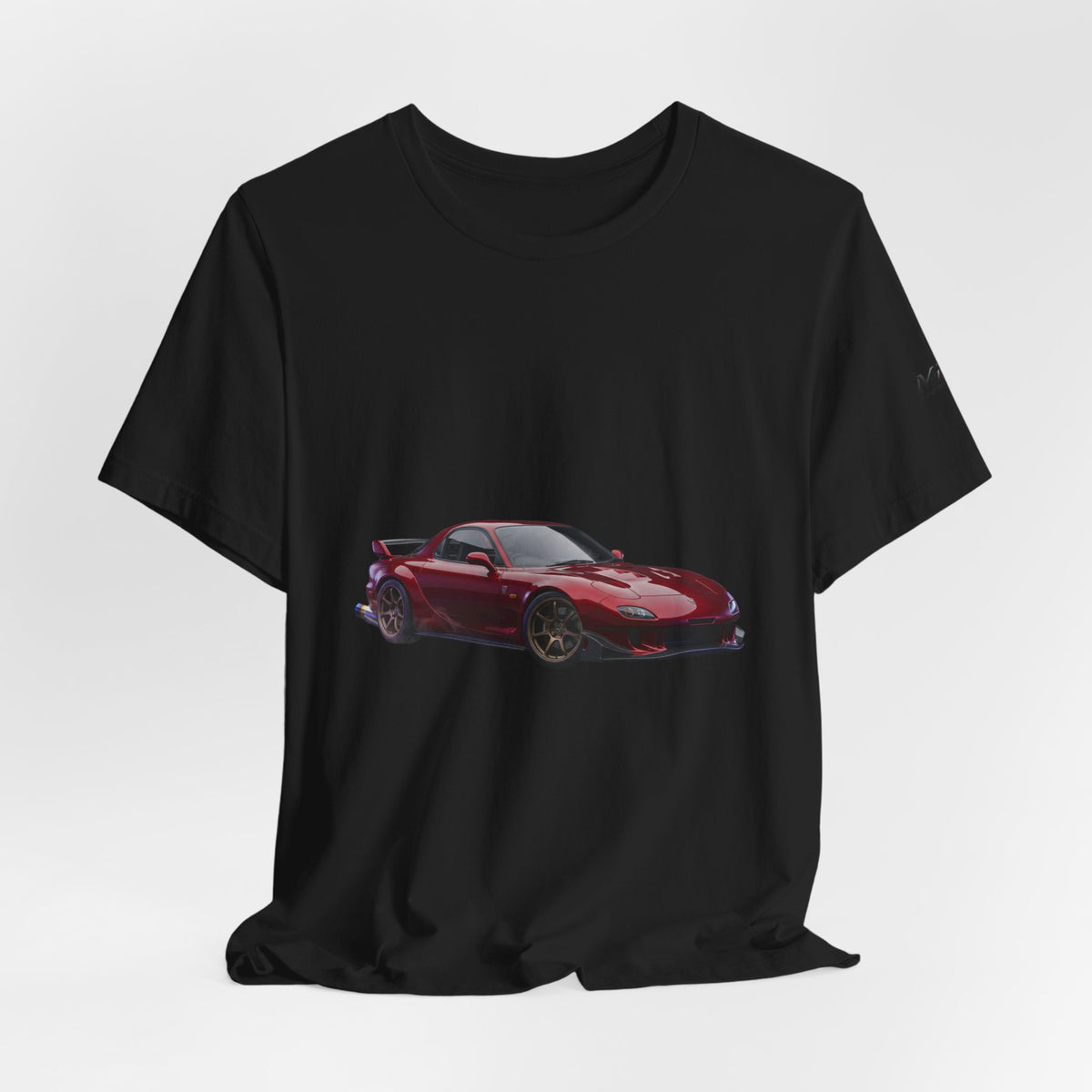 Sports Car Graphic Tee — Red Racing Coupe T-Shirt
