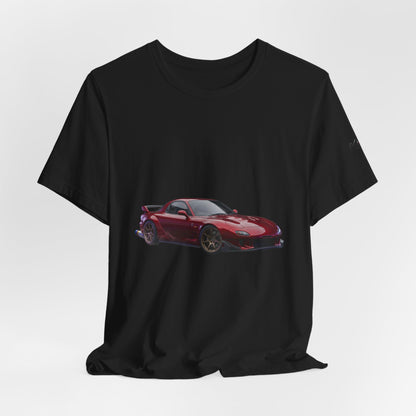 Sports Car Graphic Tee — Red Racing Coupe T-Shirt