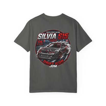 Nissan Silvia S15 Drift Icon T-Shirt — JDM Street Racing Graphic Tee | MPM Tuning Design