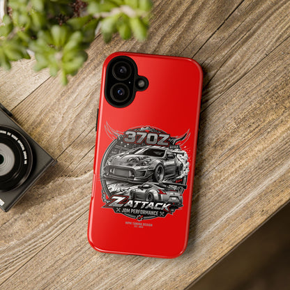 Nissan 370Z Z Attack Racing Phone Case — JDM Performance Sports Car Design | MPM Tuning Design