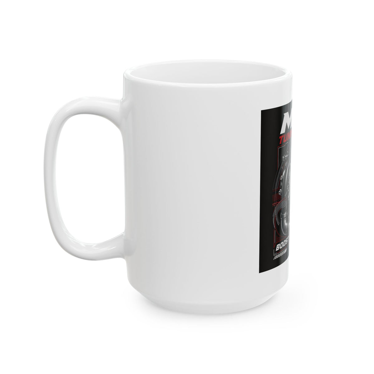 MPM Boost Your Passion Turbocharger Mug — 11oz &amp; 15oz Ceramic | MPM Tuning Design