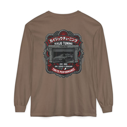 Kaiju Tuning Long Sleeve Tee — Tokyo Performance JDM Shirt | MPM Tuning Design