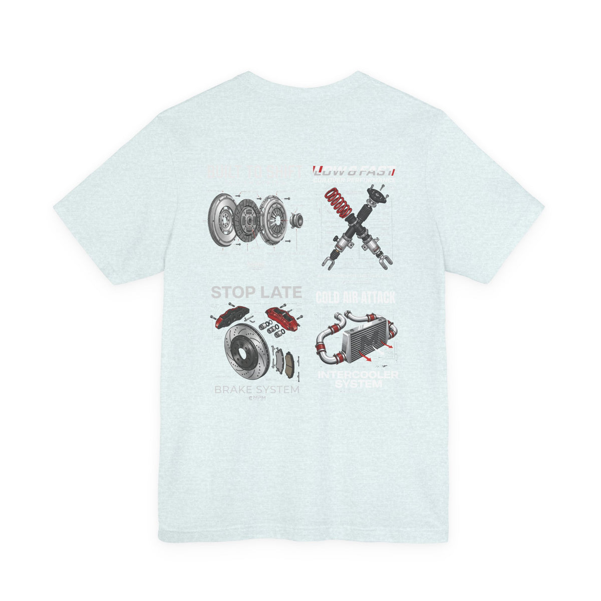 MPM Mechanic Parts Graphic T-Shirt