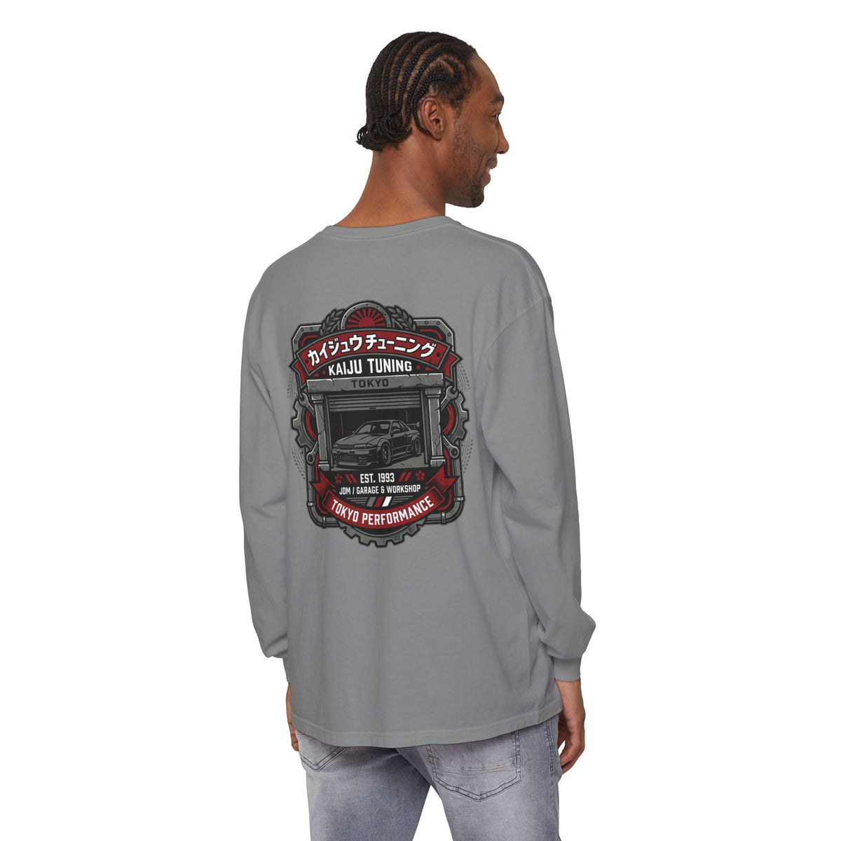 Kaiju Tuning Long Sleeve Tee — Tokyo Performance JDM Shirt | MPM Tuning Design