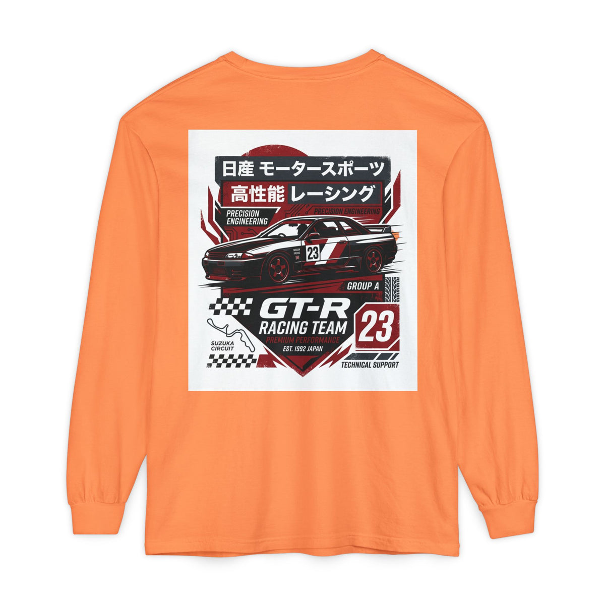 Racing GT-R Long Sleeve Tee — JDM Motorsport Graphic | MPM Tuning Design