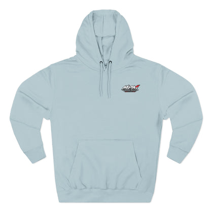 Exhaust System Diagram Hoodie — Full Titanium Car Parts Fleece | MPM Tuning Design