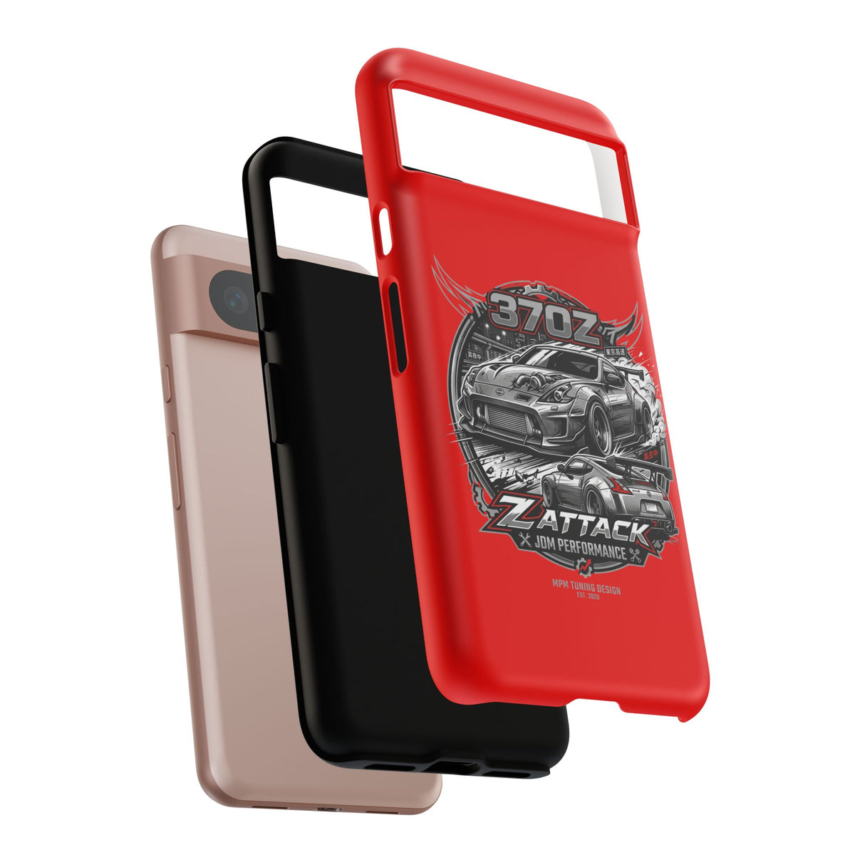 Nissan 370Z Z Attack Racing Phone Case — JDM Performance Sports Car Design | MPM Tuning Design