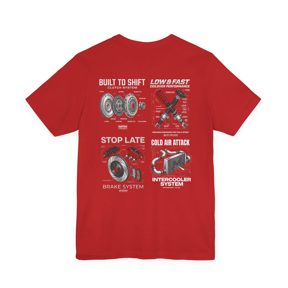MPM Mechanic Parts Graphic T-Shirt