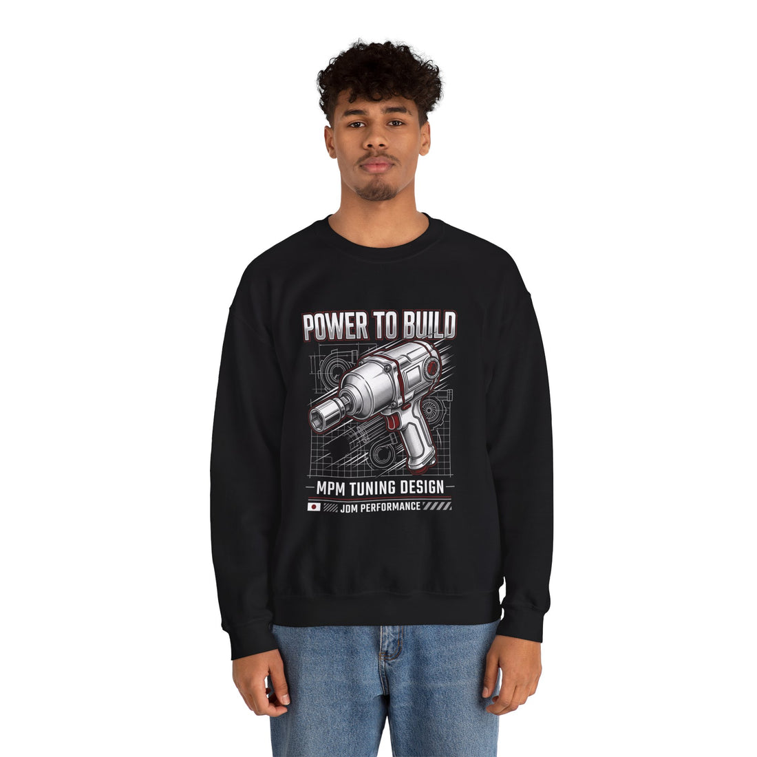 MPM Power Drill Crewneck Sweatshirt