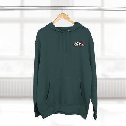 High RPM Hoodie — Forged Performance Engine Graphic Pullover | MPM Tuning Design