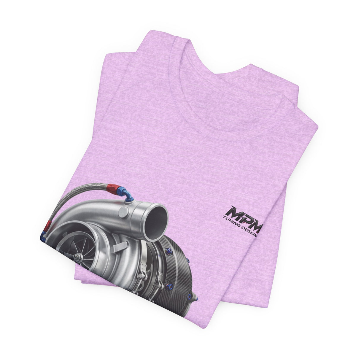 Turbocharger Graphic Tee — MPM Turbo Engine Shirt for Car Enthusiasts