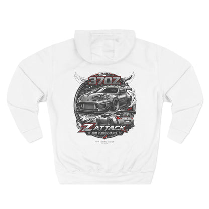 Nissan 370Z Z Attack Racing Hoodie — JDM Graphic Fleece Pullover | MPM Tuning Design