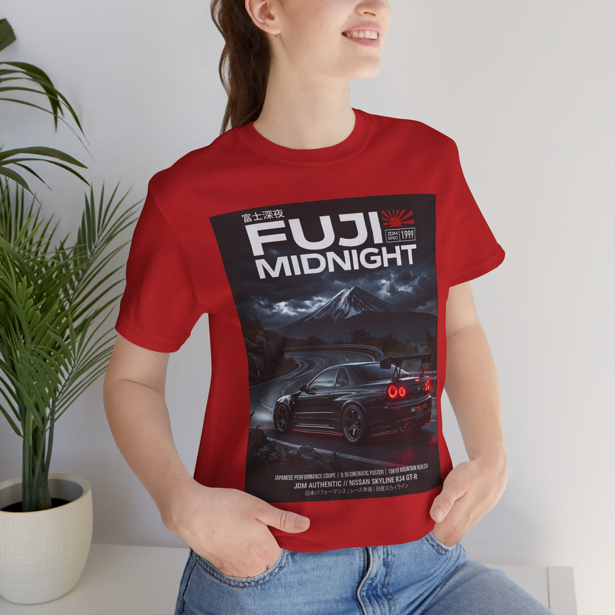 Fuji Midnight Night Racing Graphic T-Shirt – MPM Tuning Design