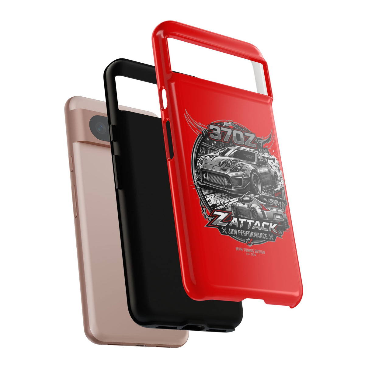 Nissan 370Z Z Attack Racing Phone Case — JDM Performance Sports Car Design | MPM Tuning Design